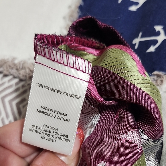 Gabby Skye Pink and Green Mini Dress - Picture 6 of 6